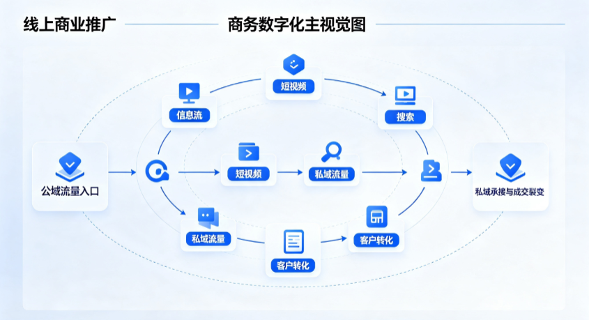 大武口区线上商业推广怎么做？全域流量闭环搭建与低成本转化实战指南